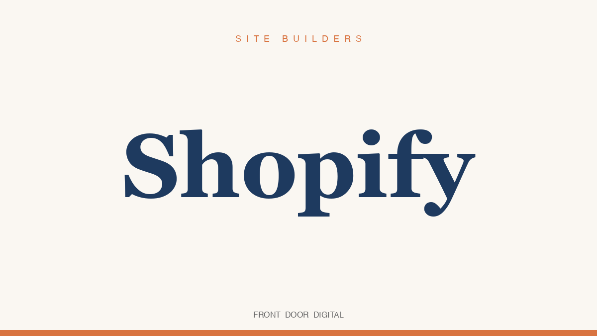 Shopify title card