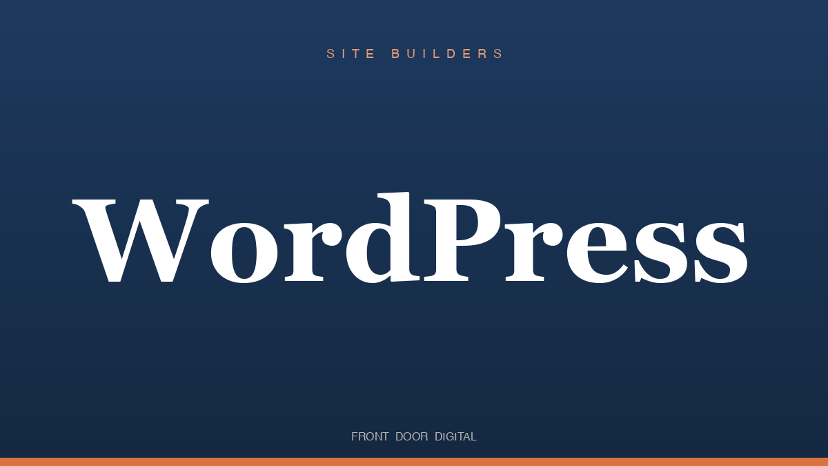 WordPress title card